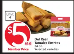 Vons Del Real Tamales Entrées offer