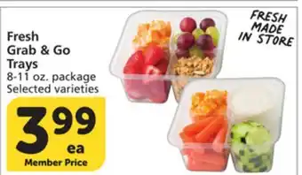 Vons Fresh Grab & Go Trays offer