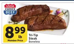 Vons Tri-Tip Steak offer