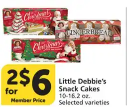 Vons Little Debbie's Snack Cakes offer