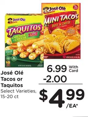 Ralphs José Olé Tacos or Taquitos offer