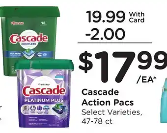 Ralphs Cascade Action Pacs offer