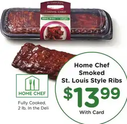 Ralphs Home Chef Smoked St. Louis Style Ribs offer