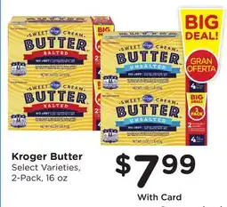 Ralphs Kroger Butter offer