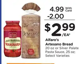 Ralphs Alfaro's Artesano Bread offer