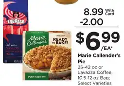 Ralphs Marie Callender's Pie offer