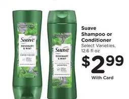 Ralphs Suave Shampoo or Conditioner offer