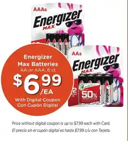 Ralphs Energizer Max Batteries offer