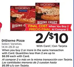 Ralphs DiGiorno Pizza offer