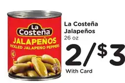 Ralphs La Costeña Jalapeños offer