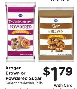 Ralphs Kroger Brown or Powdered Sugar offer