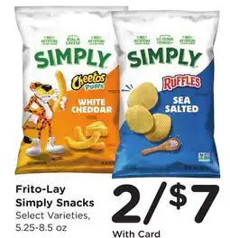 Ralphs Frito-Lay Simply Snacks offer