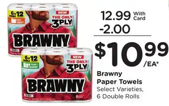 Ralphs Brawny Paper Towels offer