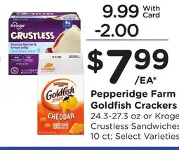 Ralphs Pepperidge Farm Goldfish Crackers offer