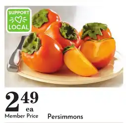 Pavilions Persimmons offer