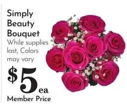 Pavilions Simply Beauty Bouquet offer