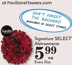 Pavilions Signature SELECT Alstroemeria offer