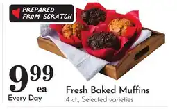 Pavilions Fresh Baked Muffins offer