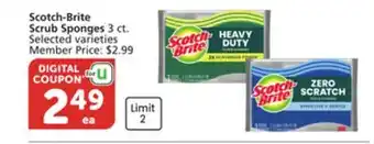 Pavilions Scotch-Brite Scrub Sponges offer