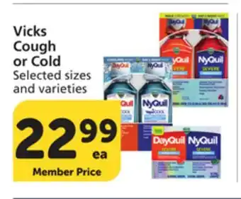 Pavilions Vicks Cough or Cold offer