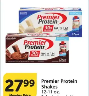 Pavilions Premier Protein Shakes offer