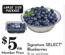 Pavilions Signature SELECT Blueberries offer