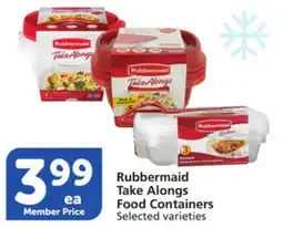 Pavilions Rubbermaid Take Alongs Food Containers offer