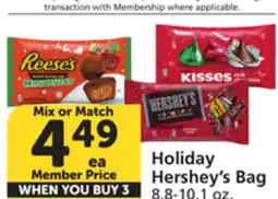 Pavilions Holiday Hershey's Bag offer