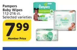 Pavilions Pampers Baby Wipes offer
