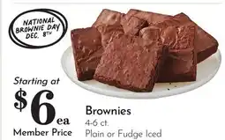 Pavilions Brownies offer