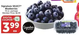 Albertsons Signature SELECT Blueberries offer