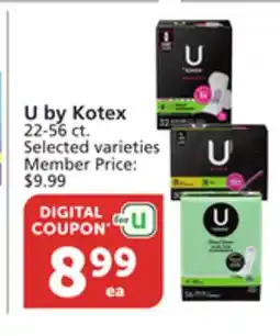 Albertsons U by Kotex offer