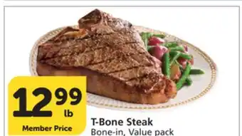 Albertsons T-Bone Steak offer