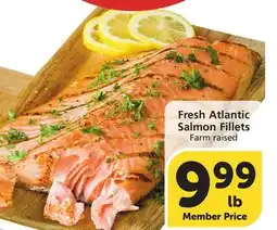 Albertsons Fresh Atlantic Salmon Fillets offer
