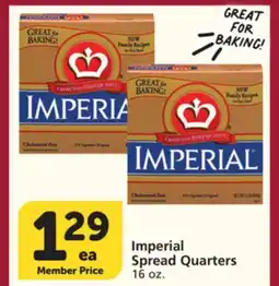 Albertsons Imperial Spread Quarters offer
