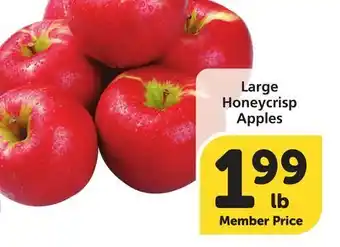 Albertsons Large Honeycrisp Apples offer