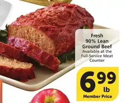 Albertsons Fresh 90% Lean Ground Beef offer