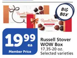 Albertsons Russell Stover WOW Box offer