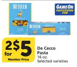 Albertsons De Cecco Pasta offer