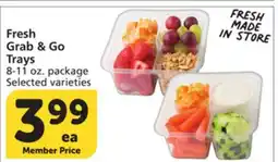 Albertsons Fresh Grab & Go Trays offer