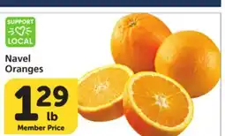 Albertsons Navel Oranges offer