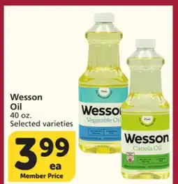 Albertsons Wesson Oil offer