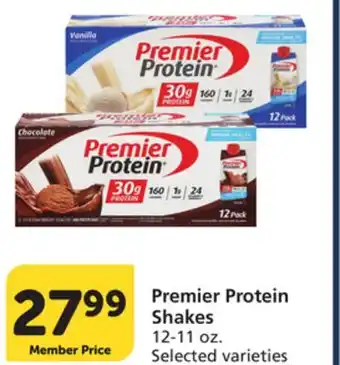 Albertsons Premier Protein Shakes offer