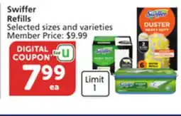 Albertsons Swiffer Refills offer