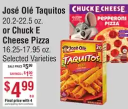 Smart & Final José Olé Taquitos or Chuck E Cheese Pizza offer