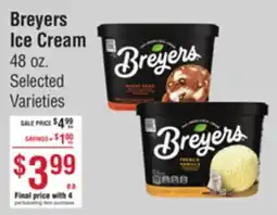 Smart & Final Breyers Ice Cream offer