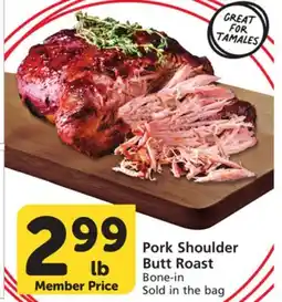 Albertsons Pork Shoulder Butt Roast offer