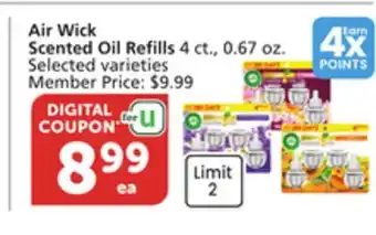 Albertsons Air Wick Scented Oil Refills offer