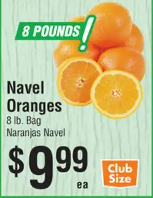 Smart & Final Navel Oranges offer