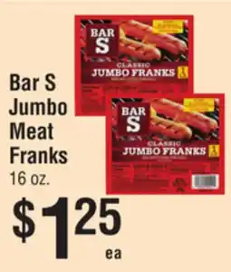 Smart & Final Bar S Jumbo Meat Franks offer